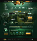 Дизайн сайта сервиса CS:GO Luxe